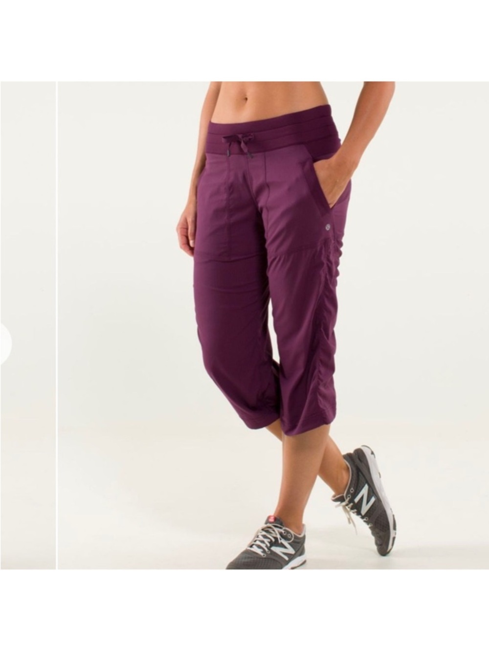 lululemon Dance Studio Mid-Rise Cropped Pant Sz 2